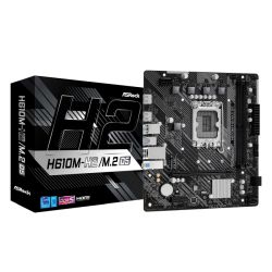 Asrock H610M-H2/M.2 D5, Intel H610, 1700, Micro ATX, 2 DDR5, 2 HDMI, GB LAN, PCIe4, 1x M.2 Asrock H610M-H2/M.2 D5, Intel H610, 1700, Micro ATX, 2 DDR5, 2 HDMI, GB LAN, PCIe4, 1x M.2